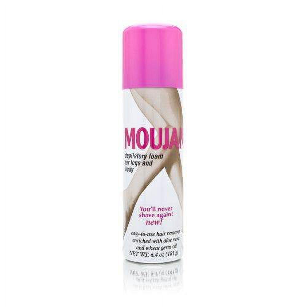 Moujan Wax Depilatory Foam For Legs And Body 181g/6.4oz by Pasteur Pharmacy
