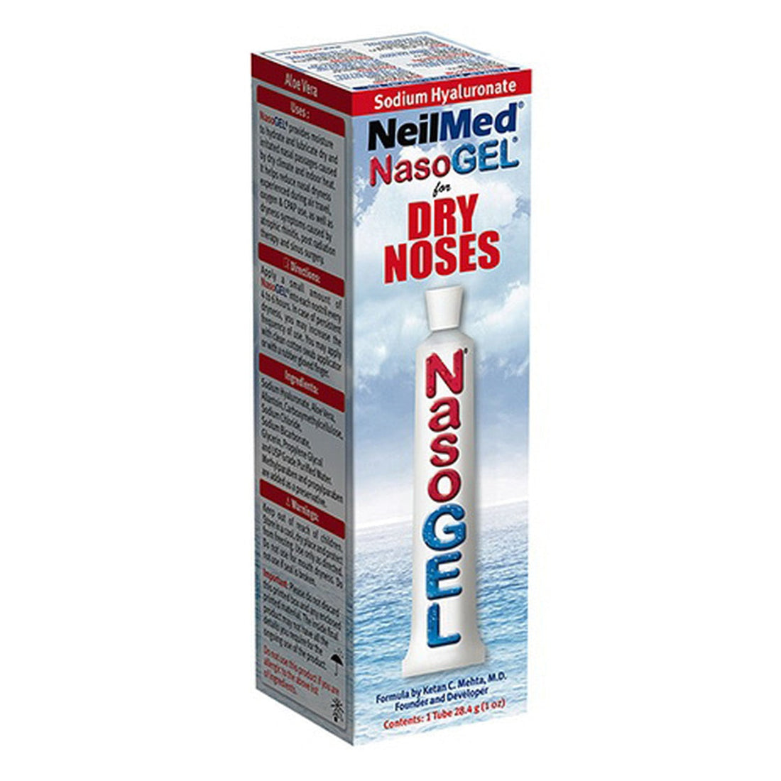 Nasogel Dry Nose Gel Tube 1 Oz by Pasteur Pharmacy