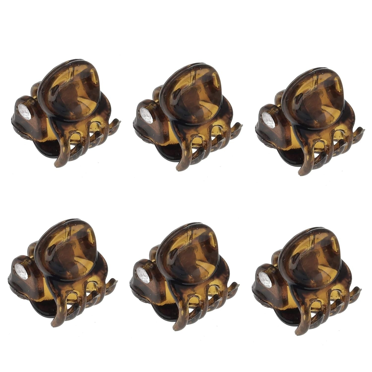 Camila Paris AD115/6 French Hair Clip For Women, Set Tortoise Shell 0.5" by Pasteur Pharmacy
