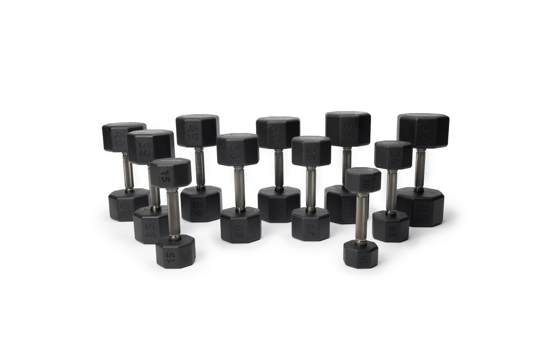Octo Rubber Dumbbell (sold individually) by Rage Fitness