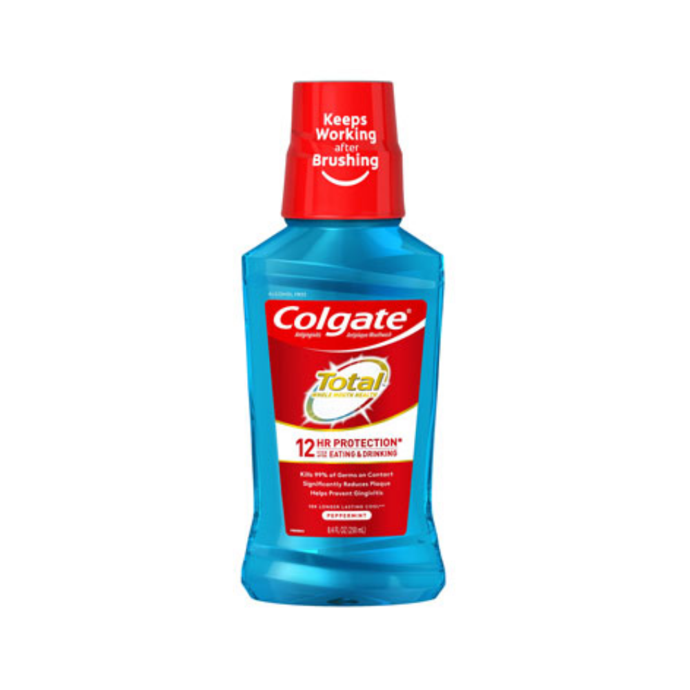 Colgate Total Peppermint Blast Mouth Wash (8.4 oz) by Farmacias Savia