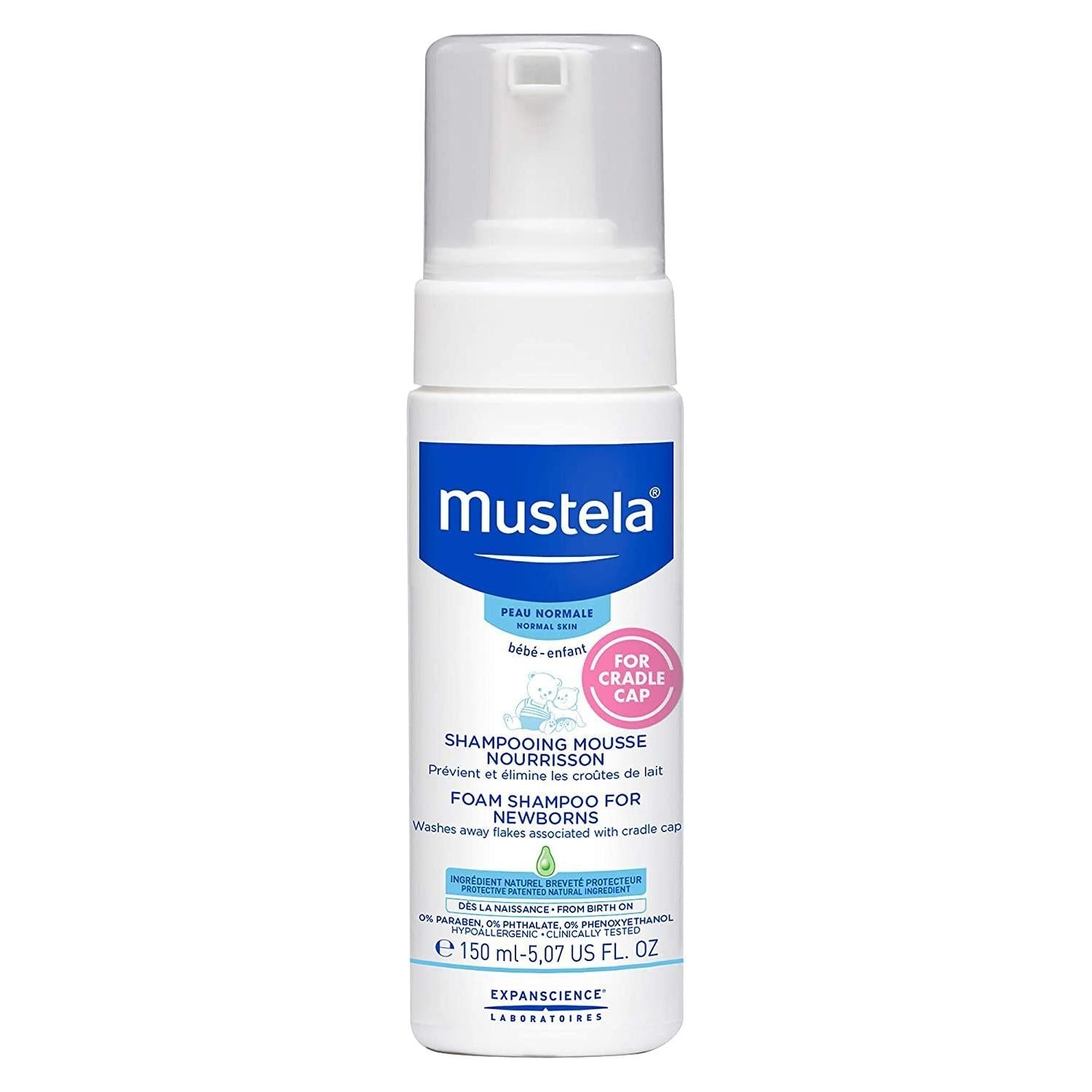 Mustela Baby Cradle Cap Foam Mousse Shampoo 5.07 Oz? by Pasteur Pharmacy