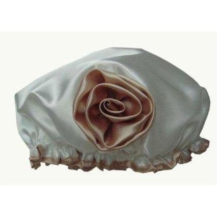 LA Indulgence "Ivory Elegance" Shower Cap by Pasteur Pharmacy