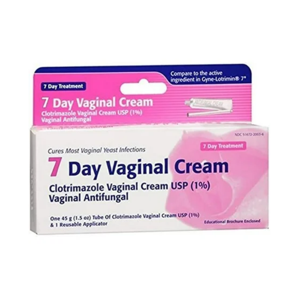 Taro Clotrimazole 7 Day Vaginal Cream Antifungal Treatmetn (1.5 oz) by Farmacias Savia