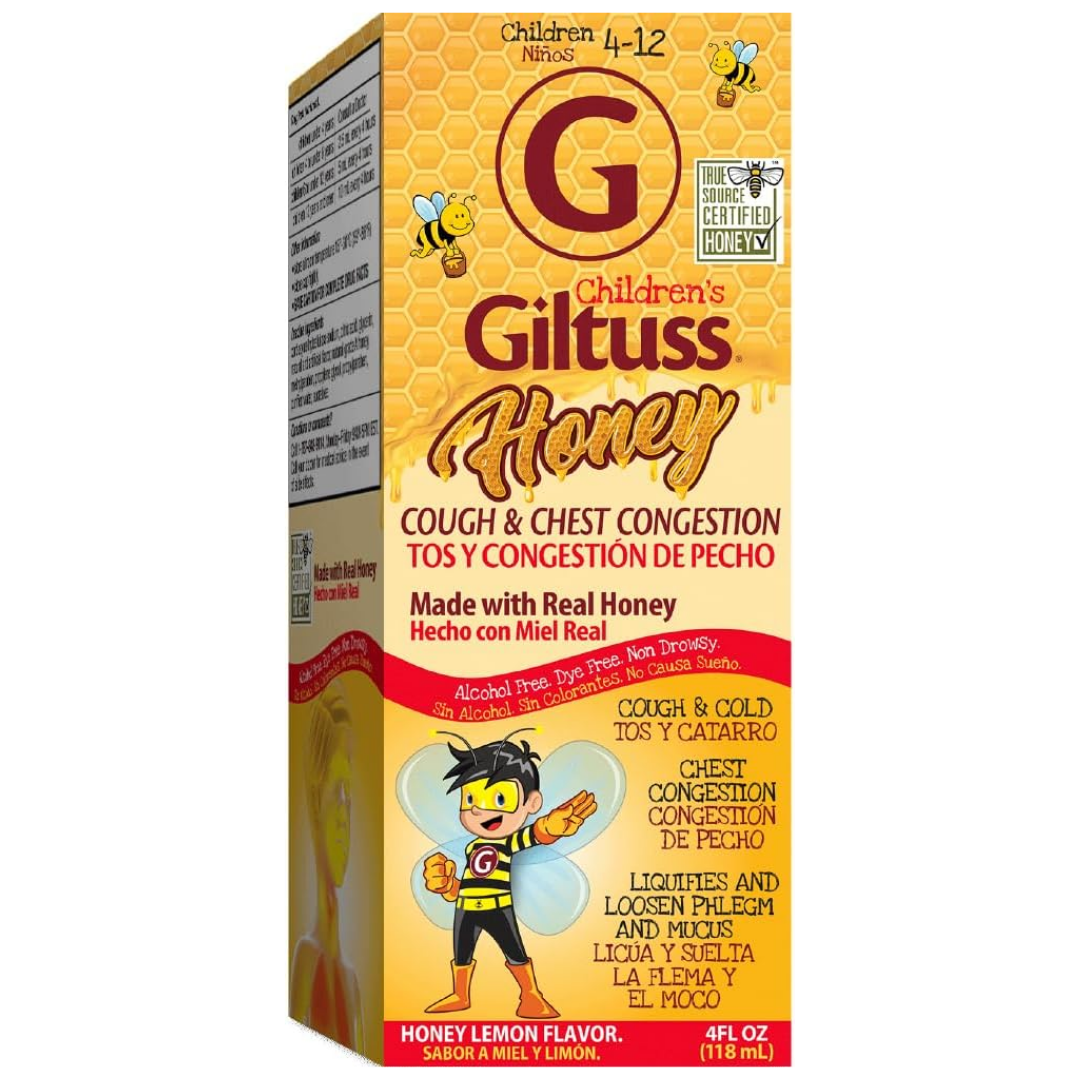 Giltuss Honey Cough &amp; Chest Congestion Relief Children&