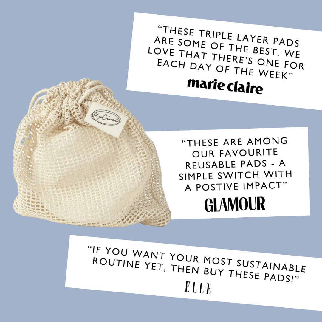 Bamboo + Cotton Makeup Pads by UpCircle