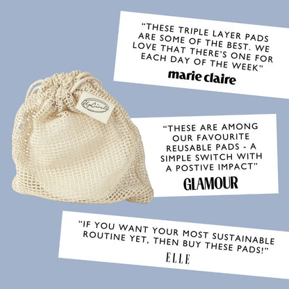 Bamboo + Cotton Makeup Pads by UpCircle