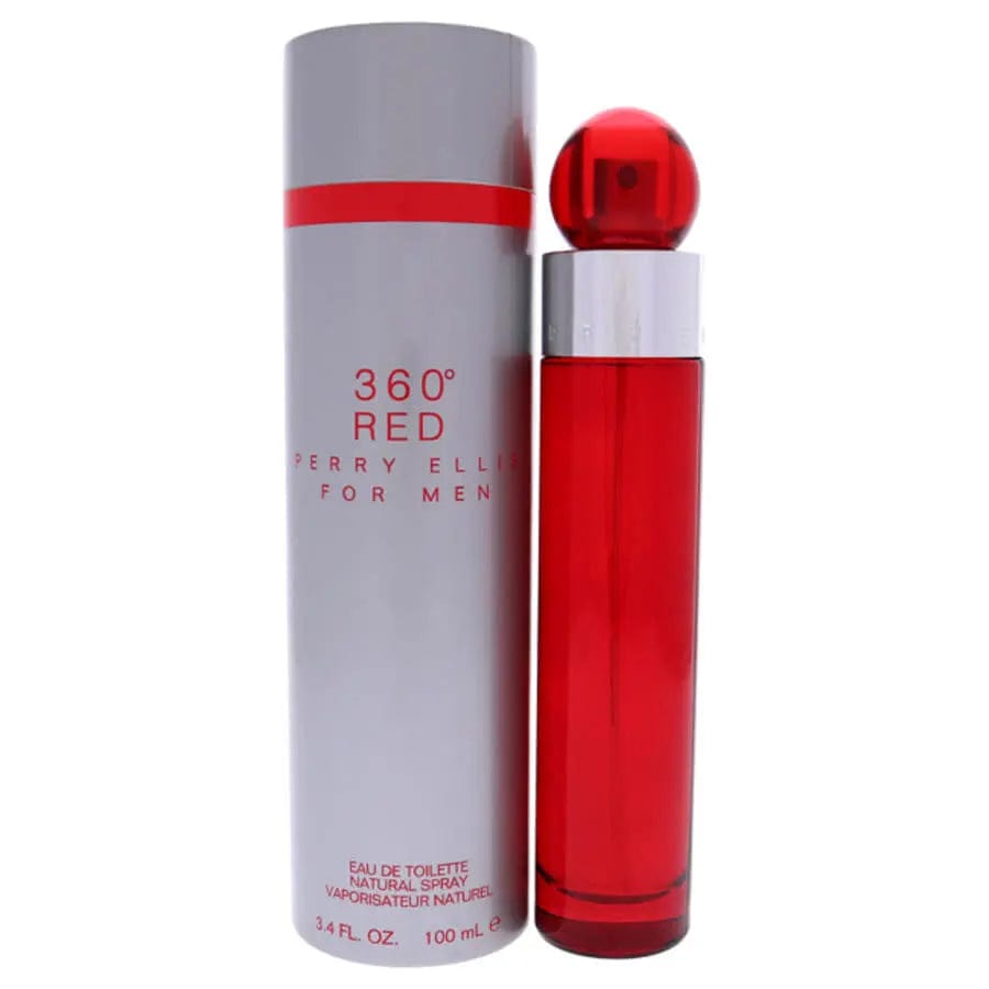 360 Red by Perry Ellis For Men 3.3 oz EDT Spray by perfumesandrea