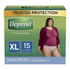 Depend Maximum Absorbency Underwear for Women XL (15 Count) by Farmacias Savia