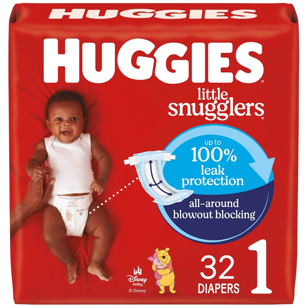 Huggies Little Snugglers 1 (32 pcs) by Farmacias Savia