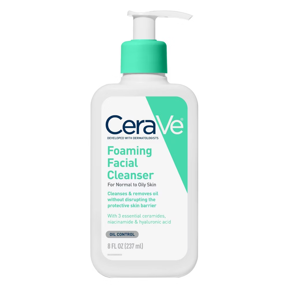 CeraVe Foaming Facial Cleanser (8 oz) by Farmacias Savia