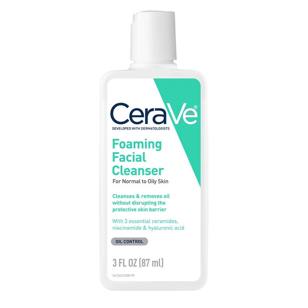 CeraVe Foaming Facial Cleanser Normal to Oily Skin (3 oz) by Farmacias Savia
