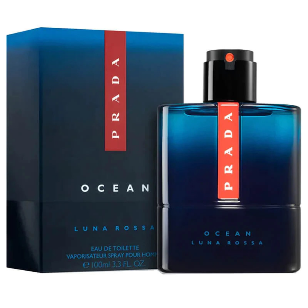 Prada Luna Rossa Ocean Eau de Toilette for Men (3.3oz) by Farmacias Savia
