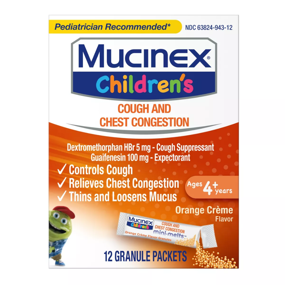 Mucinex Junior Strength Mini Melts Guaifenesin (12ct) by Farmacias Savia