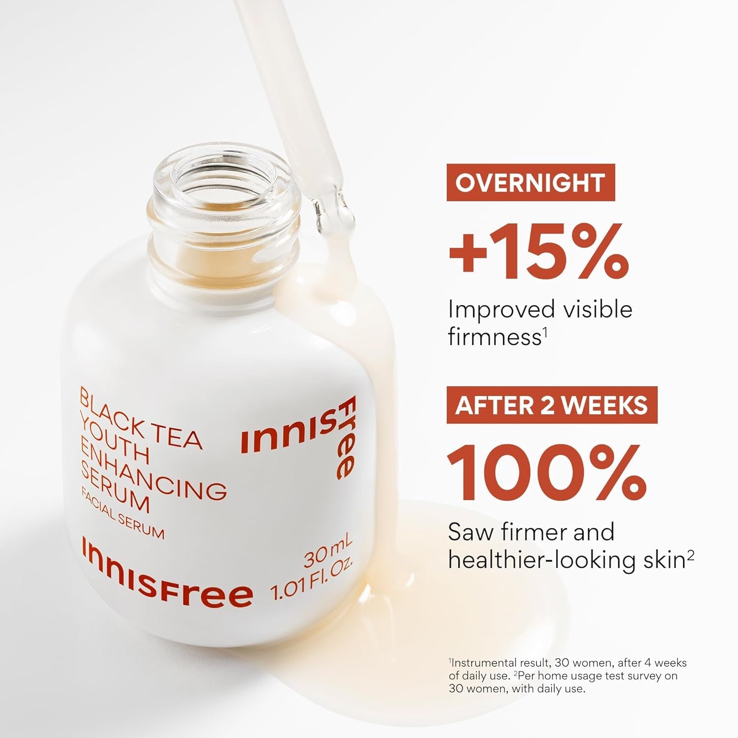 Black Tea Youth Enhancing Serum, Korean Serum with Niacinamide for Firming and Glow by Korean Skin Care