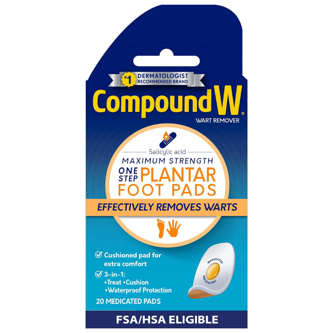 Compound W Medicated Foot Pads (20ct) by Farmacias Savia