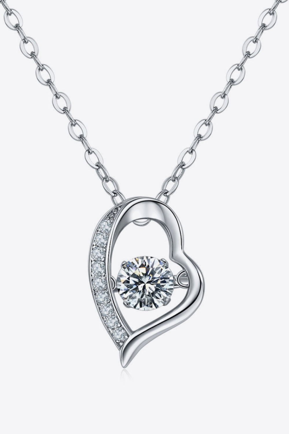 Platinum-Plated 925 Sterling Silver Sparkala™ Pendant Necklace by Sparkala