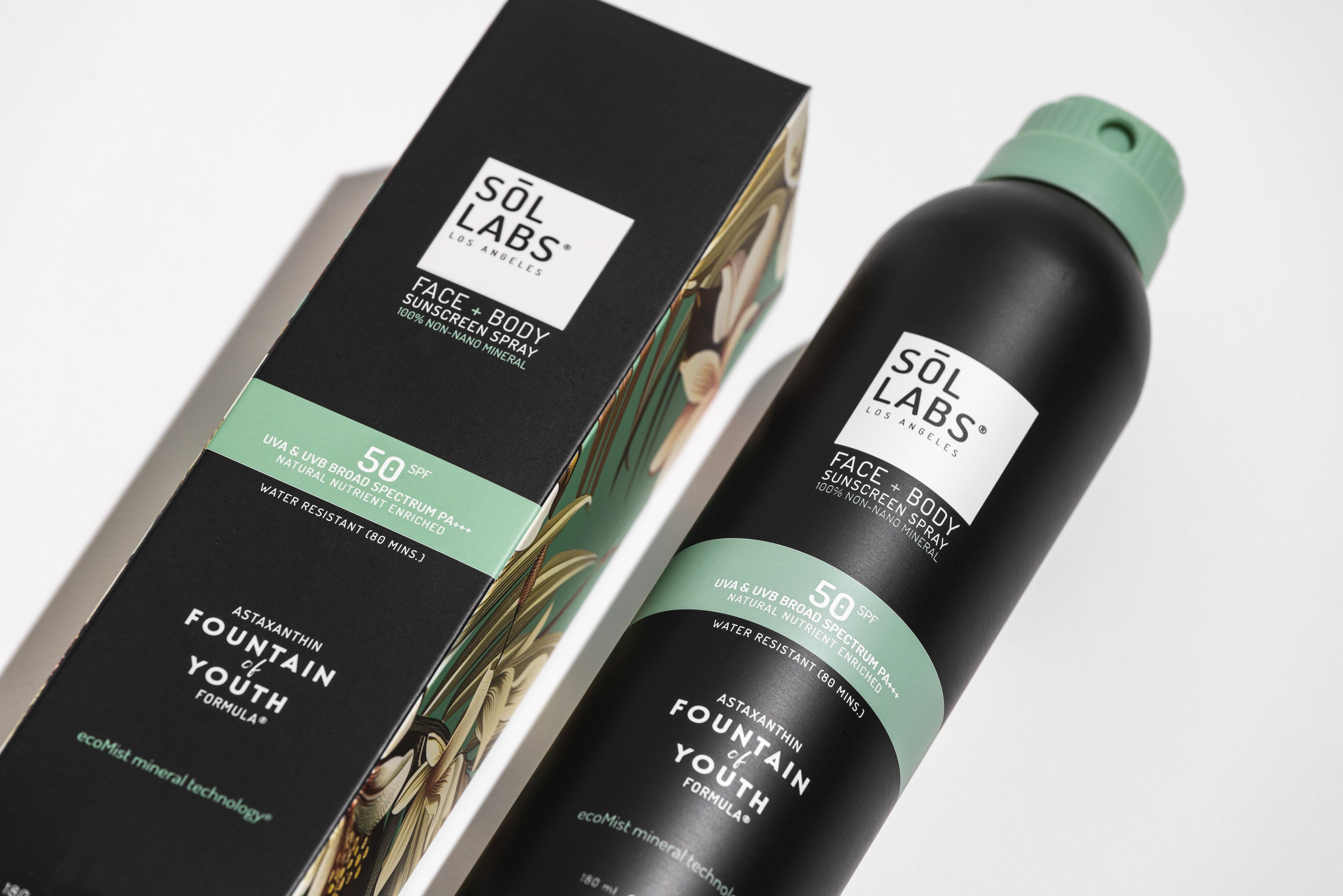SOL LABS® Natural Mineral SPF 50 Sheer Mist - Broad Spectrum UVA/UVB Protection &amp; Hydrating Formula by SOL LABS