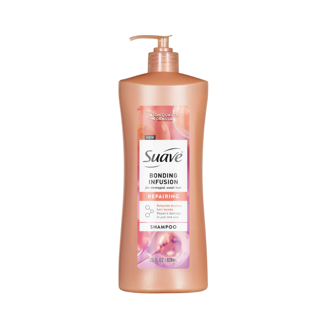 Suave Bonding Infusion Repairing Shampoo for Damaged Hair (28 oz) by Farmacias Savia