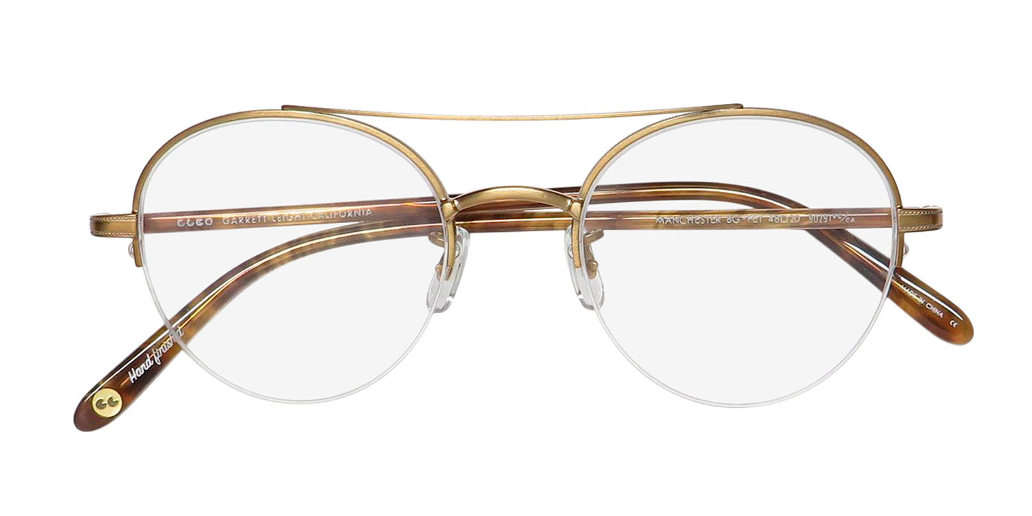 Garrett Leight Manchester Blue Light Technology Eyeglasses by ModaFrames