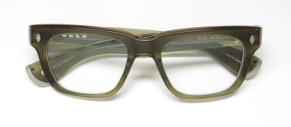 Garrett Leight Glco X Officine Generale Blue Light Technology Eyeglasses by ModaFrames