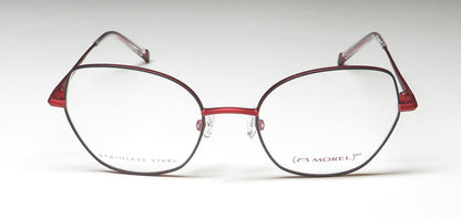 Morel Red Serena 90017c Eyeglasses by ModaFrames