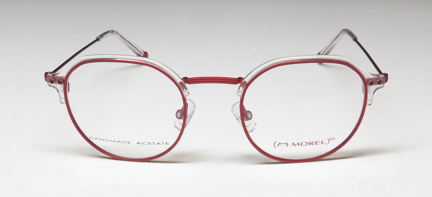 Morel Red Casey 90015c Eyeglasses by ModaFrames
