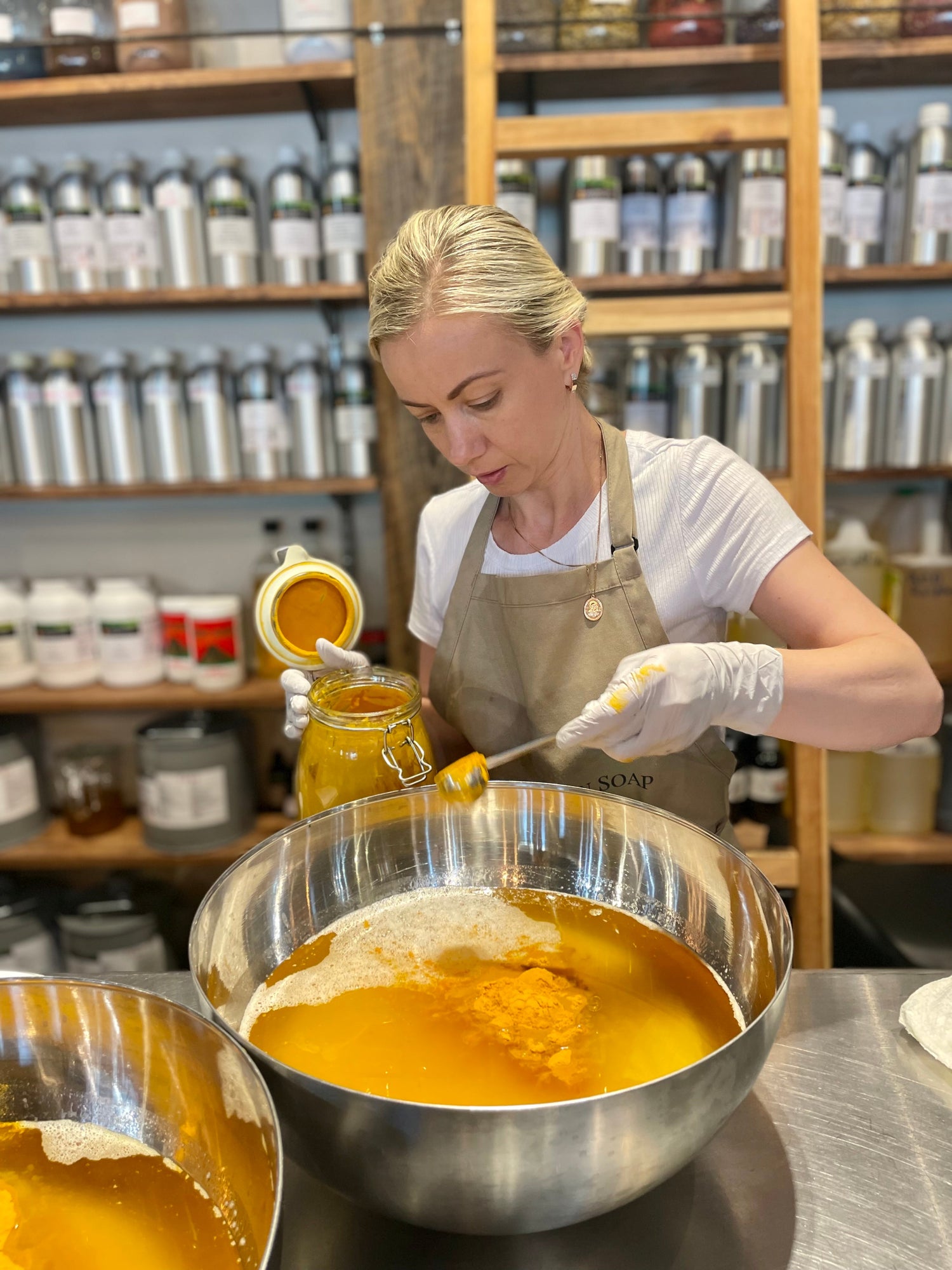 Turmeric &amp; Ginger Sugar Scrub | Gentle by MION Artisan Soap Co.
