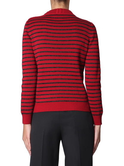 Saint Laurent Women Crew Neck Sweater by Luosophy