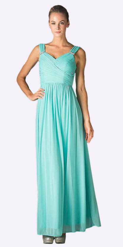 CLEARANCE - Cinderella Divine 3984 Long Chiffon Dress Sleeveless (Size XL) by DiscountDressShop