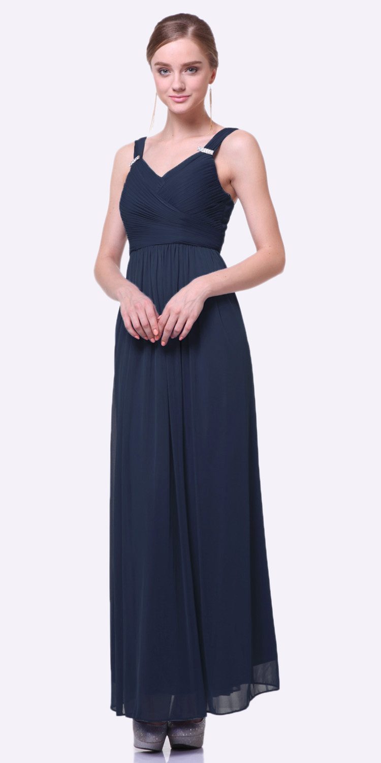CLEARANCE - Cinderella Divine 3984 Long Chiffon Dress Sleeveless (Size XL) by DiscountDressShop