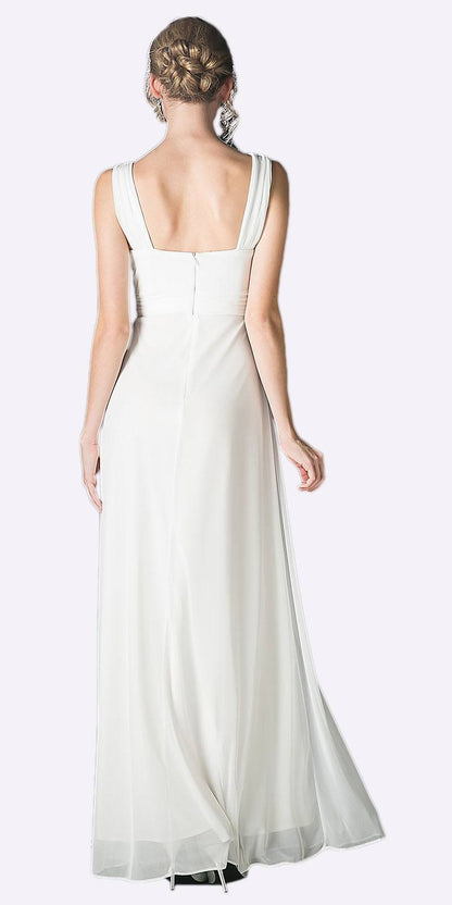 CLEARANCE - Cinderella Divine 3984 Long Chiffon Dress Sleeveless (Size XL) by DiscountDressShop