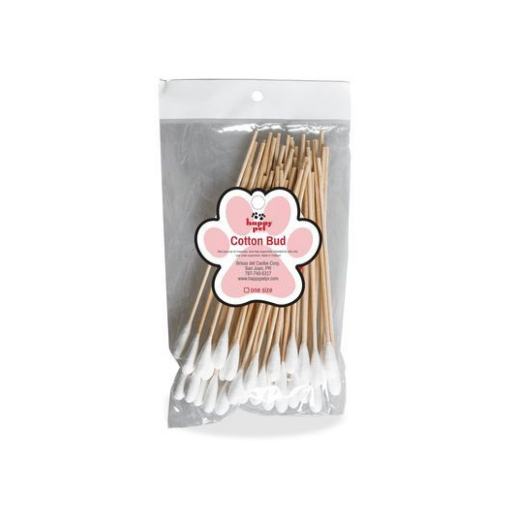 Happy Pet Cotton Buds (50pcs) by Farmacias Savia