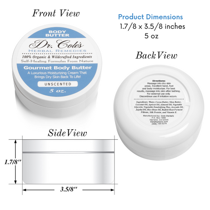 Fresh Face and Body Butter Bundle by COLEHERBALS LLC