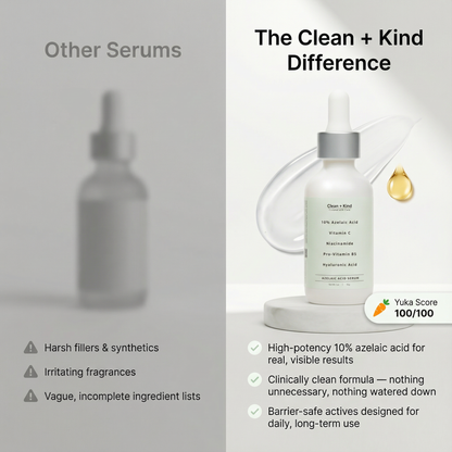 Azelaic Face Serum by Clean + Kind