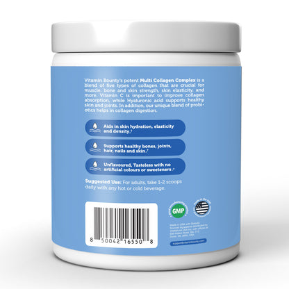Multi Collagen Complex + by Vitamin Bounty