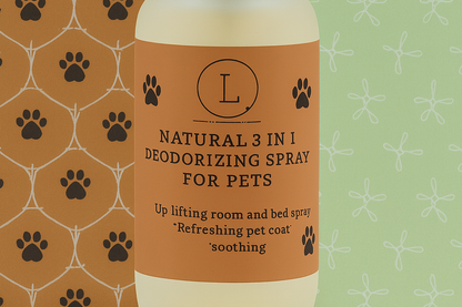 Natural Deodorizing spray for PETS by Lizush