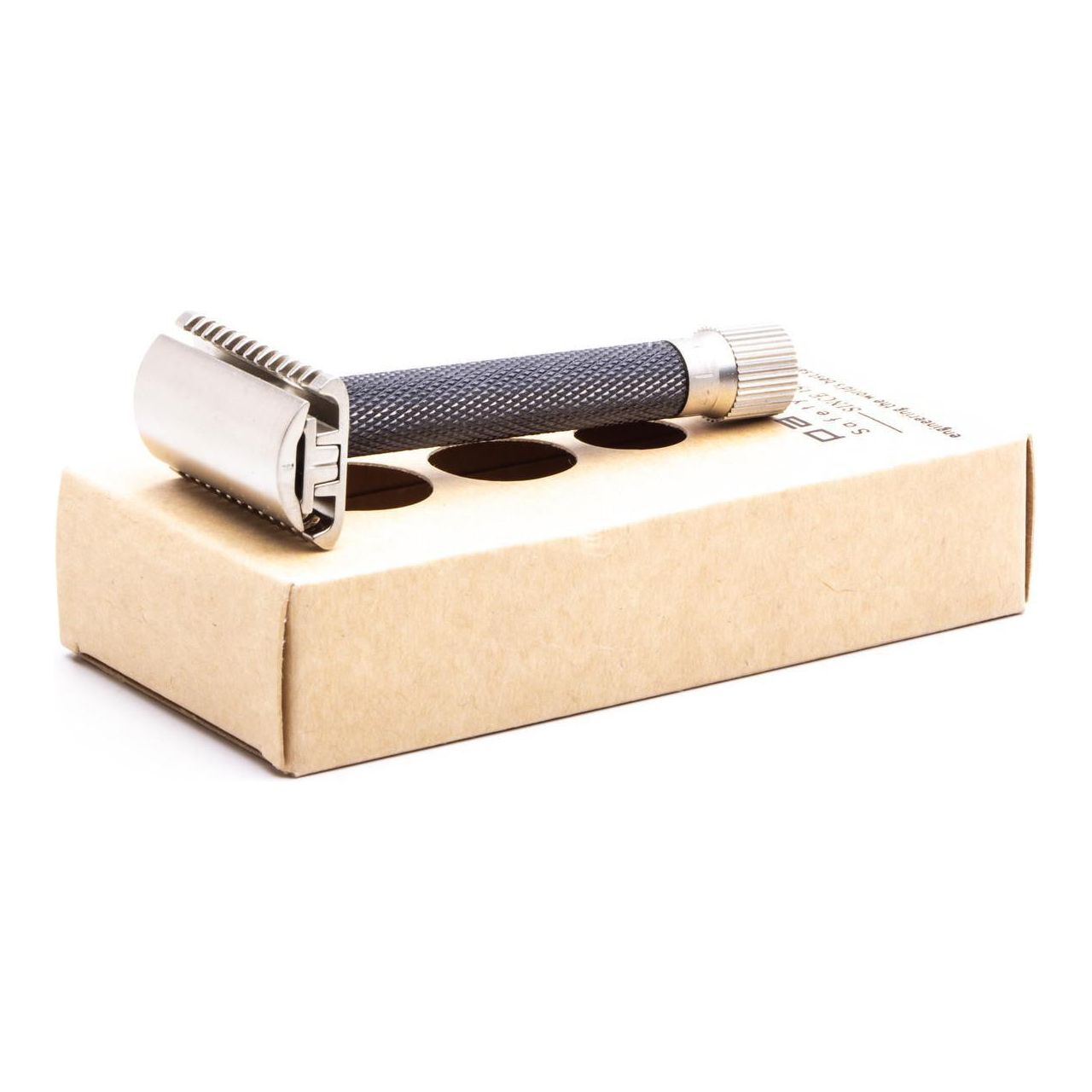 Parker Variant Adjustable Open Comb Safety Razor - Graphite [VAR GR OC] by Pasteur Pharmacy