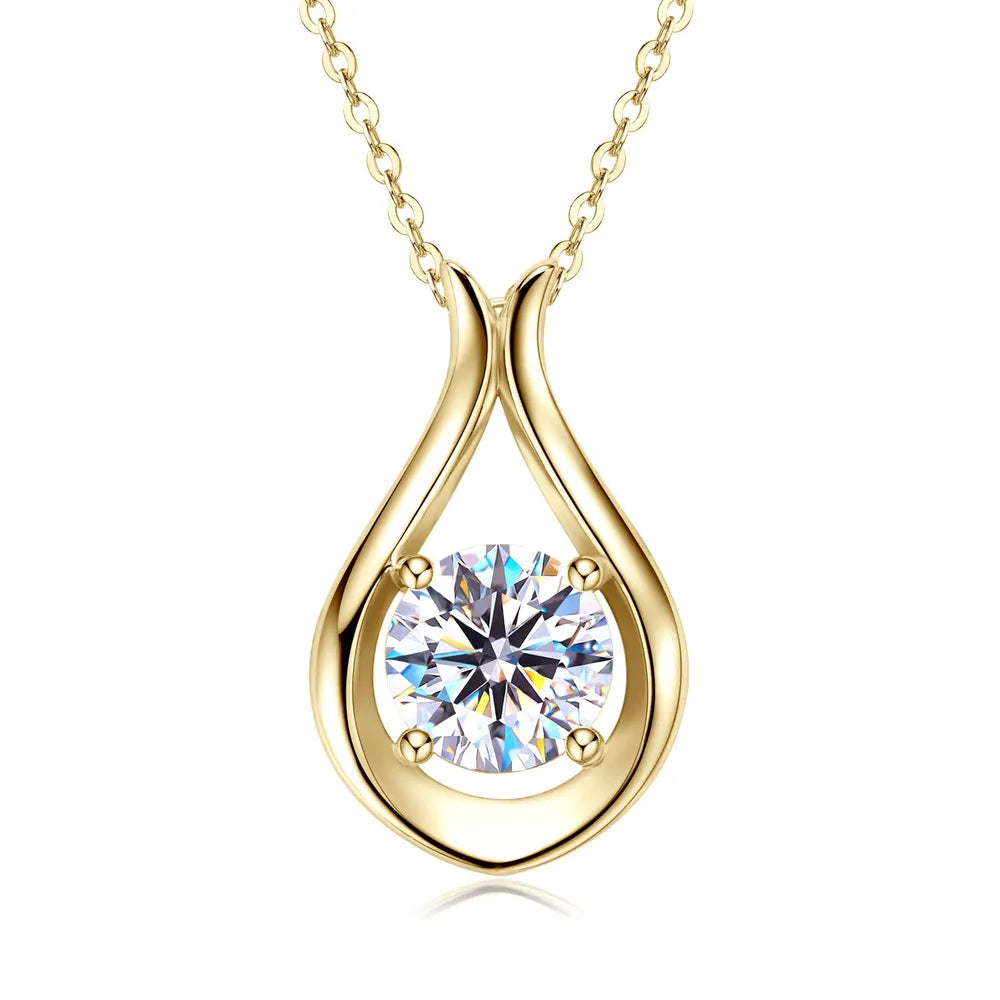 2 Carat Sparkala™ 925 Sterling Silver Pendant Necklace by Sparkala