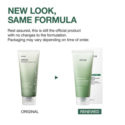 Heartleaf Quercetinol Pore Deep Cleansing Foam, Facial Cleanser, for Double Cleansing, BHA, Hyaluronic Acid, Glycerin, Face Wash, Blackhead Remover, Korean Skincare (150Ml/5.07 Fl.Oz.) by Korean Skin Care