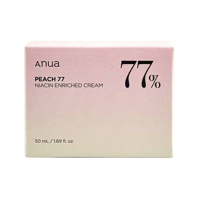 Anua Peach 77 Niacin Enriched Cream 50Ml / 1.69Oz, Anua Peach Cream, Korean Skin by Korean Skin Care