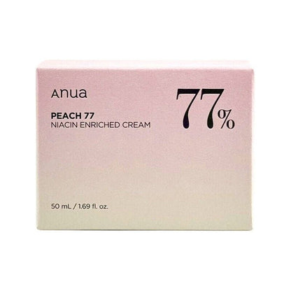 Anua Peach 77 Niacin Enriched Cream 50Ml / 1.69Oz, Anua Peach Cream, Korean Skin by Korean Skin Care