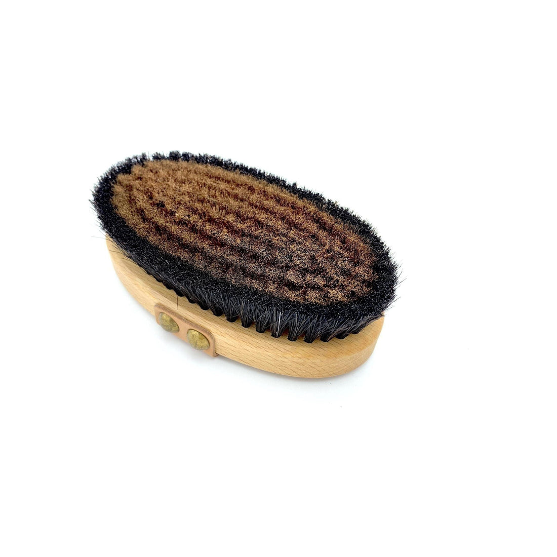 Dural Fine Bronze Wire Horse Hair Oiled Beech Wood Body Ionic Massage Brush by Pasteur Pharmacy