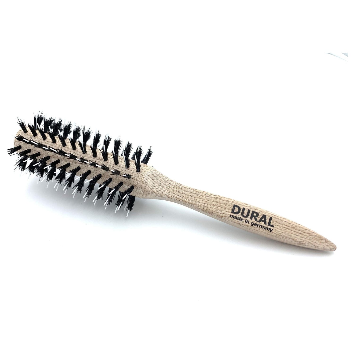 Dural Pin Styler hair Brush for Styling &amp; Care Boar Bristler &amp; White Nylon pin beech Wood by Pasteur Pharmacy