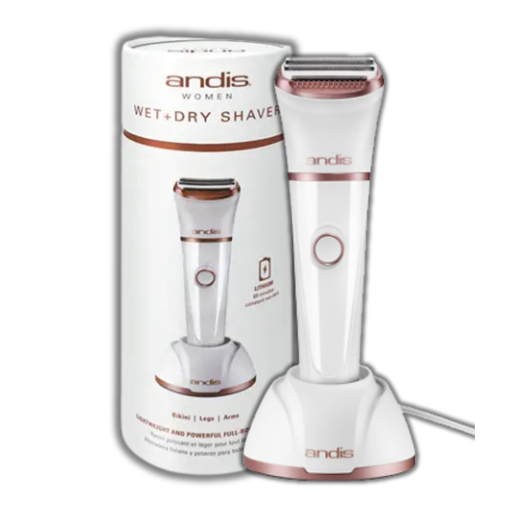 Andis Women’s Wet + Dry Shaver Kit (6‑Piece) by Farmacias Savia