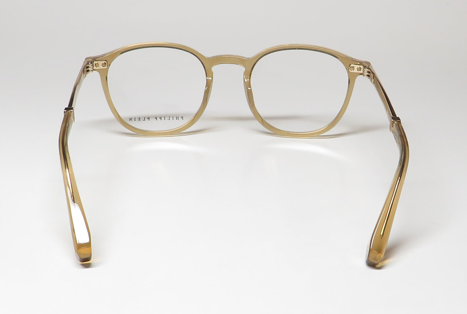 Philipp Plein Vpp057 Plein Gold Silhouette Eyeglasses by ModaFrames