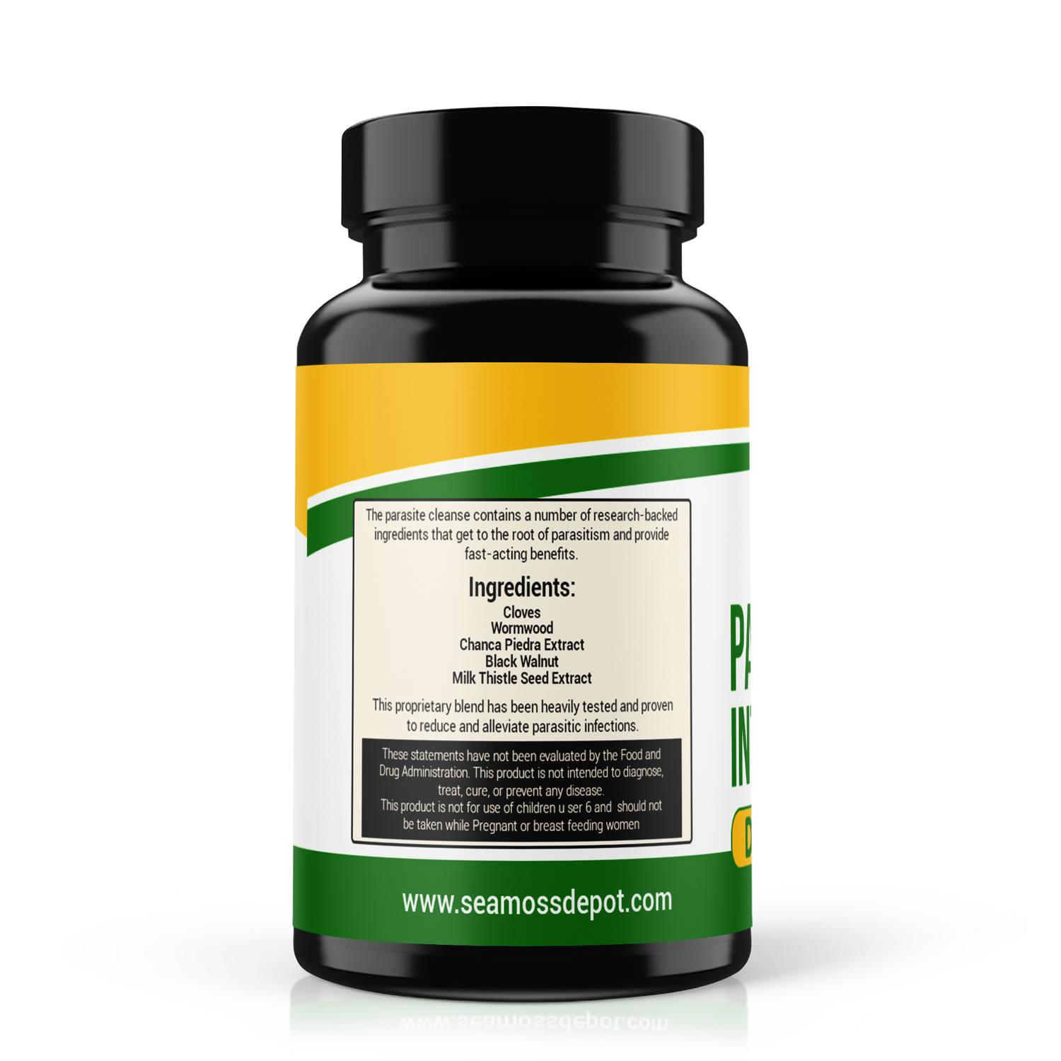 Parasite Cleanse Detox | Natural Gut &amp; Immune Support | Eliminate Worms, Bloating &amp; Fatigue Naturally!