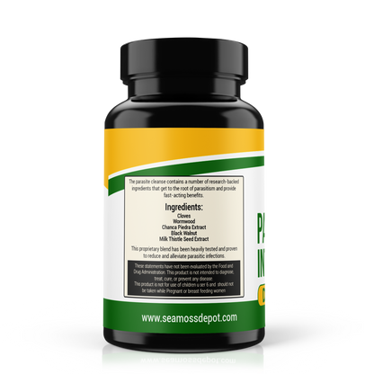 Parasite Cleanse Detox | Natural Gut &amp; Immune Support | Eliminate Worms, Bloating &amp; Fatigue Naturally!