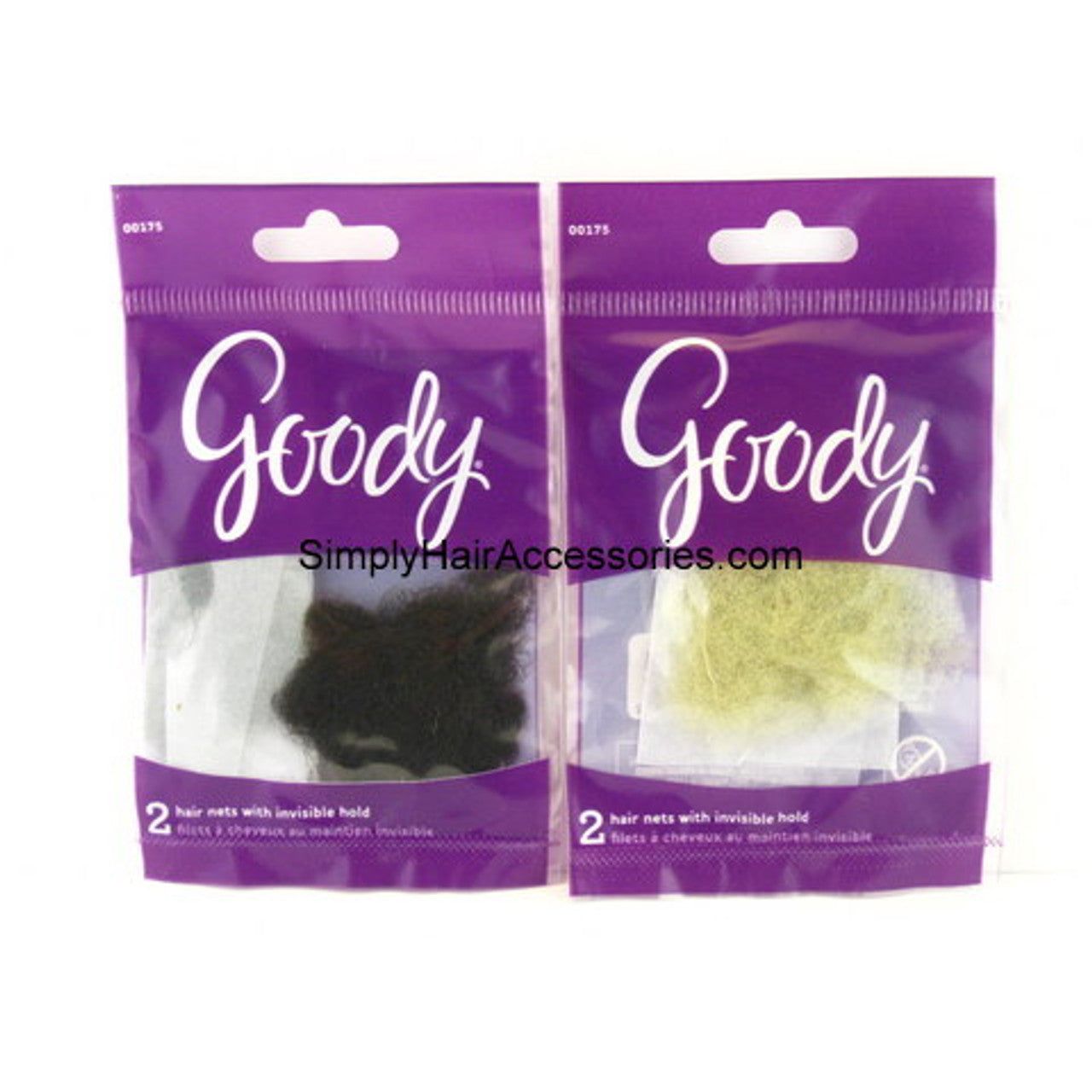 Goody Hair Nets - Dark Invisible - 2 Pcs by Pasteur Pharmacy