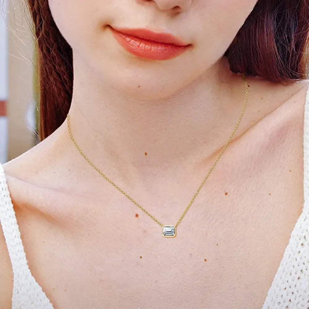 1 Carat Sparkala™ 925 Sterling Silver Pendant Necklace by Sparkala